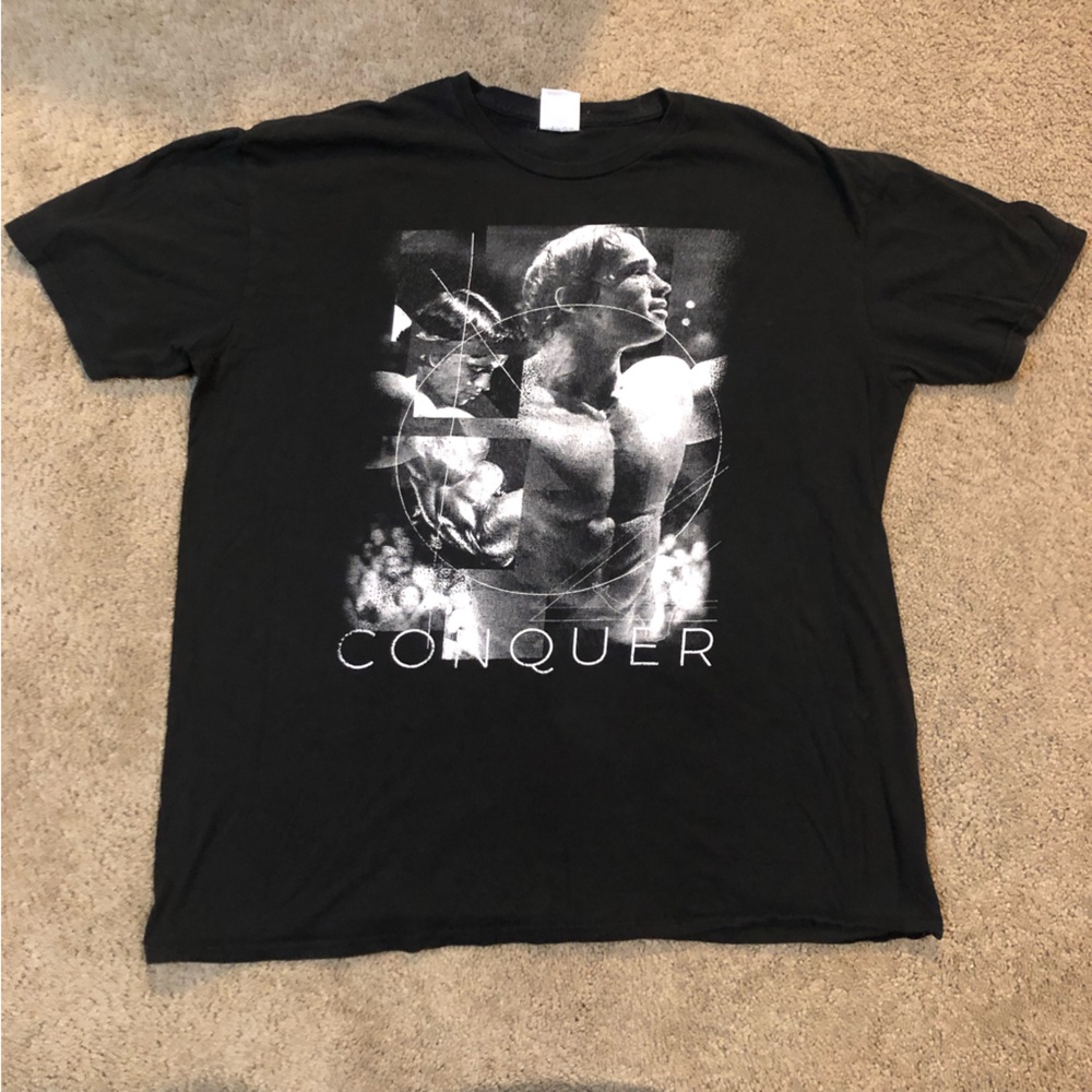Arnold Schwarzenegger Conquer T-Shirt
